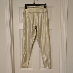 BuffBunny Cream and Gold Activewear